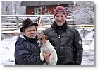 Годованик Наталья Ростиславовна c SASSY SUNDANCE OF JACK'S PARADISE и его владельцем
